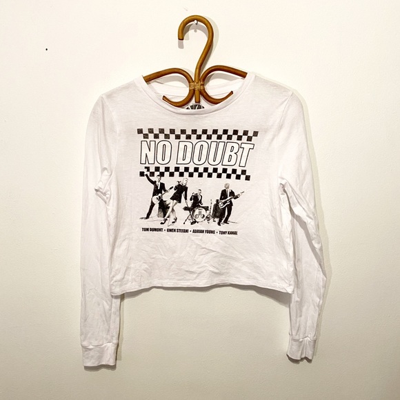 No Doubt Tops - No Doubt Gwen Stefani Crop Top Graphic Tee Small